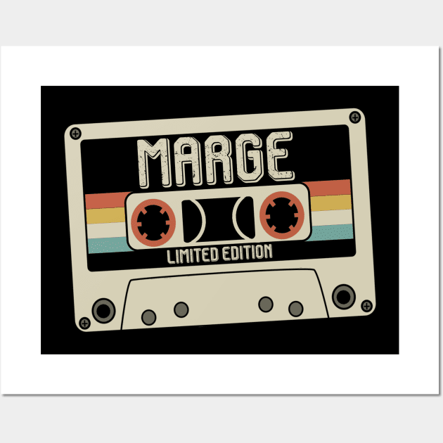 Marge - Limited Edition - Vintage Style Wall Art by Debbie Art